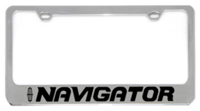 Eurosport Daytona - Eurosport Daytona 5704LW-BK Daytona Icon License Frame Lincoln Navigator Logo