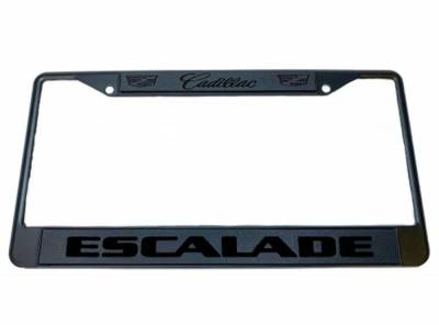 Eurosport Daytona - Eurosport Daytona 6205NDLB2-7 Daytona Lite License Frame Cadillac Escalade