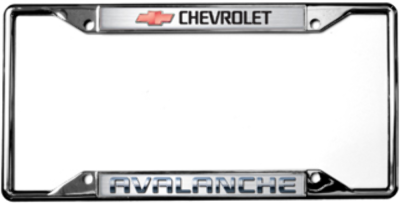 Eurosport Daytona - Eurosport Daytona 6303DL Daytona Lite License Frame Chevrolet Avalanche