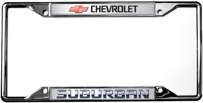 Eurosport Daytona - Eurosport Daytona 6315DL Daytona Lite License Frame Chevrolet Suburban