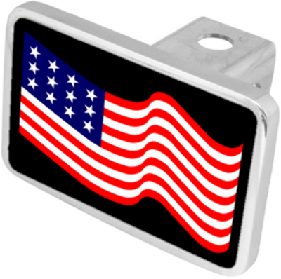 Eurosport Daytona - Eurosport Daytona 8902XL-2 Class III 2" Hitch Plug American Flag