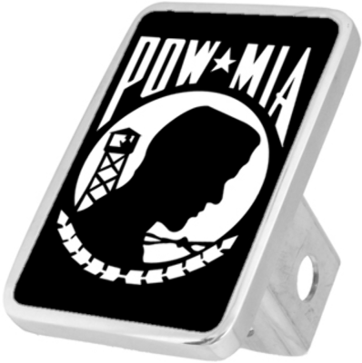 Eurosport Daytona - Eurosport Daytona 8930XLV-1 Class III 2" Hitch Plug POW/MIA Logo