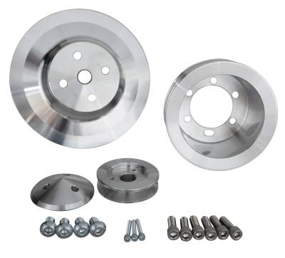 March Performance - March Performance 10050 Perf Ratio 2V-Belt Pulley Kit for Big Block Chrysler