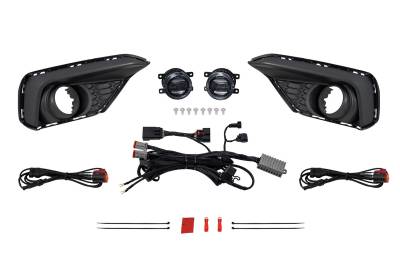 Diode Dynamics - Diode Dynamics DD7959 Elite Add-On Fog Lamp Kit White for 24-26 Mustang EcoBoost