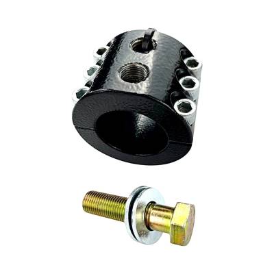 Apex Chassis - Apex Chassis DC163 Heavy Duty Stabilizer Clamp Carli Black 1.5" ID