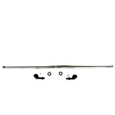 Apex Chassis - Apex Chassis KIT156 1 Ton Tie Rod Polished Aluminum for 07-18 Jeep Wrangler JK