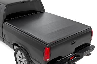 Rough Country Suspension Systems - Rough Country 42288650 Soft Rollup Vinyl Tonneau Cover 00-06 Silverado/Sra 6.6'