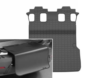 Weathertech - WeatherTech 401774SK Cargo Liner Mat w/Bumper Protector Black