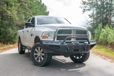 Fab Fours - Fab Fours DR10-RS2962-1 Red Steel Front Bumper for RAM 2500/3500