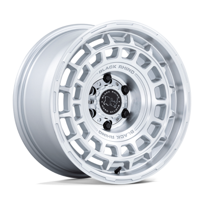 Black Rhino Hard Alloys - Black Rhino Wheels BR024 AWOL 17x8.5 5x130 25mm Silver/Machined BR024SD17855P25