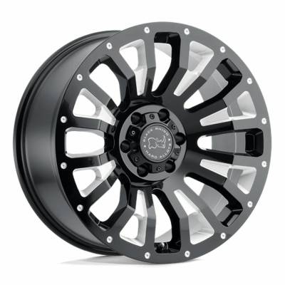 Black Rhino Hard Alloys - Black Rhino Wheels BR017 ETOSHA 17x8.5 6x5.5 12mm Matte Black BR017MX17856812