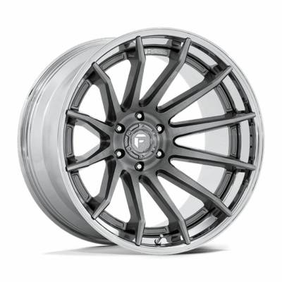 Fuel 1PC - Fuel Off Road FC403 BURN 20x9 5x5.0 1mm Platinum/Chrome FC403AP20905001