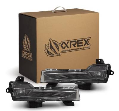 AlphaRex - AlphaRex 210010 DoubleTap Dual Color LED Projector Fog Lights
