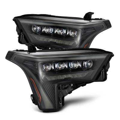 AlphaRex - AlphaRex 880861 Alpha Black LED Projector Headlights for 22-23 Toyota Tundra