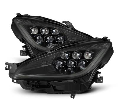 AlphaRex - AlphaRex 880875 Alpha Black LED Projector Headlights for 21-23 Toyota GR86 & BRZ