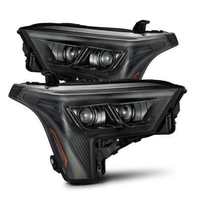 AlphaRex - AlphaRex 880873 Alpha Black LED Projector Headlights for 22-23 Toyota Tundra