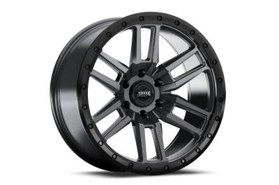 Rough Country Suspension Systems - Rough Country TW411C-1790761200 Pritchett Wheel 17x9 6x5.5 0mm Anthracite/Black