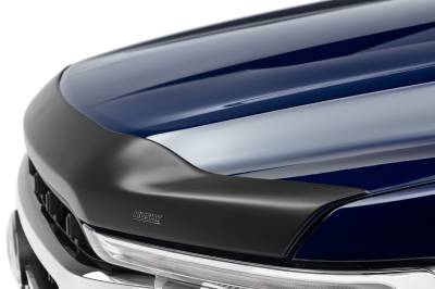 Husky Liners - Husky Liners 2877096 Aeroskin Hood Protector Matte Black Low Profile