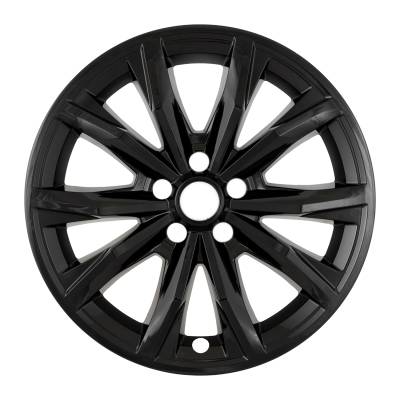 Coast To Coast - Coast To Coast IMP510BLK Wheel Skin 18" 10 Spoke Gloss Black Snap-On ABS 4pc