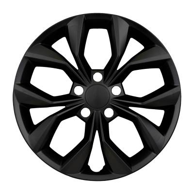 Coast To Coast - Coast To Coast 56217BLK Wheel Cover 17" 10 Spoke Black ABS 4pc for OEM Wheel