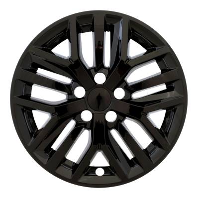 Coast To Coast - Coast To Coast IMP512BLK Wheel Skin 17" 15 Spoke Gloss Black Snap-On ABS 4pc