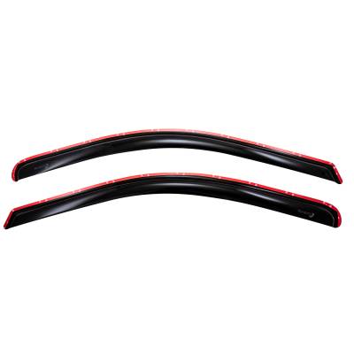 TrailFX - TrailFX 2002IC 2PC Low Profile Smoked Window Vent Visors In-Channel