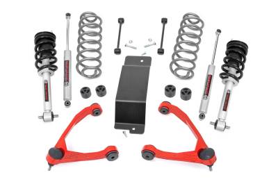 Rough Country Suspension Systems - Rough Country 19332RED N3 Strut 3.5" Lift w/UCA 07-20 Tahoe/Suburban/Yukon/XL