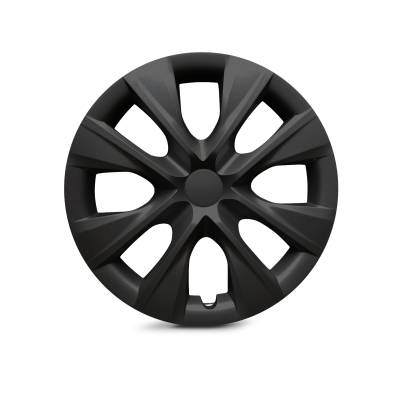Winjet - Winjet CHB-5117-BP-15 15" Wheel Cover Hubcaps 4PC Matte Black for Toyota Corolla