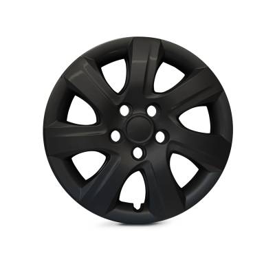 Winjet - Winjet CHB-5116-BP-16 16" Wheel Cover Hubcaps 4PC Matte Black for Camry