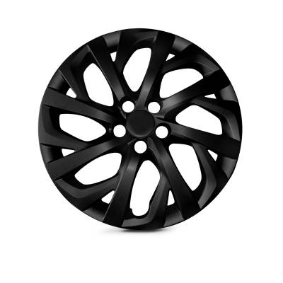 Winjet - Winjet CHB-5111-BP-16 16" Wheel Cover Hubcaps 4PC Matte Black for Toyota Corolla