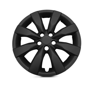 Winjet - Winjet CHB-5110Z-BP-16 16" Wheel Cover Hubcaps 4PC Matte BLK for Corolla/Matrix