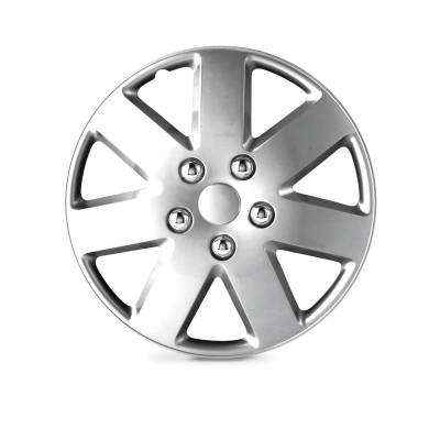 Winjet - Winjet CHB-5058-B-16 16" Universal Wheel Cover Hubcaps 4PC