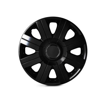 Winjet - Winjet CHB-5056-BL-14 14" Universal Wheel Cover Hubcaps 4Pc Black