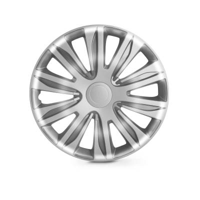 Winjet - Winjet CHB-5083-C-15 15" Universal Wheel Cover Hubcaps 4Pc Chrome