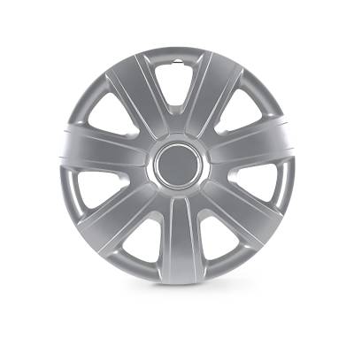 Winjet - Winjet CHB-5076-C-15 15" Universal Wheel Cover Hubcaps 4Pc Chrome