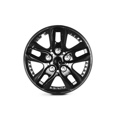Winjet - Winjet CHB-5001-BL-12 12" Universal Wheel Cover Hubcaps 4Pc Black