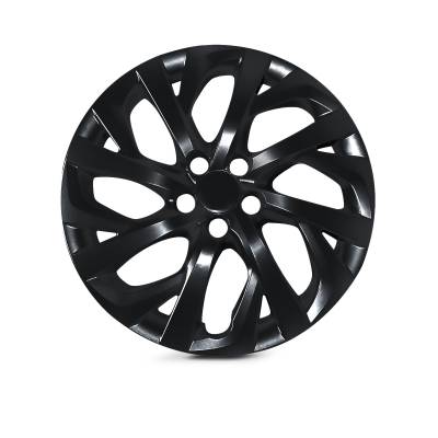 Winjet - Winjet CHB-5111-BL-16 16" Wheel Cover Hubcaps 4Pc Black for 09-24 Toyota Corolla
