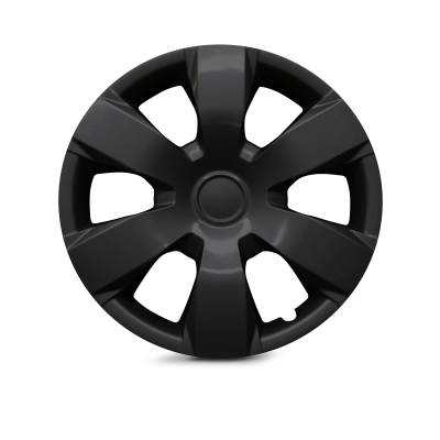 Winjet - Winjet CHB-5118-BP-16 16" Wheel Cover Hubcaps 4PC Matte Black for Toyota Camry