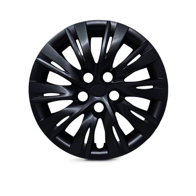 Winjet - Winjet CHB-5113-BL-16 16" Wheel Cover Hubcaps 4PC Black for 12-14 Toyota Camry