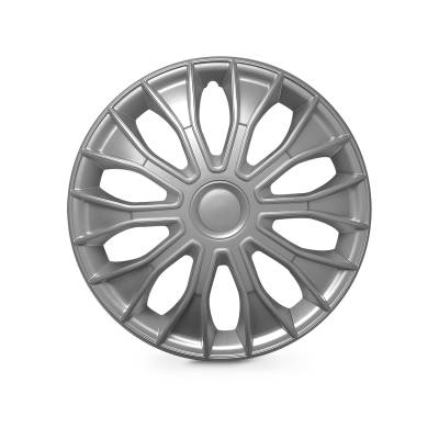 Winjet - Winjet CHB-5086-B-15 15" Wheel Cover Hubcaps 4Pc Set Silver