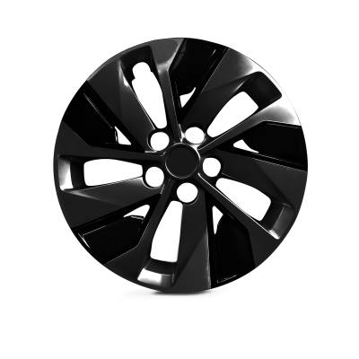 Winjet - Winjet CHB-5101-BL-16 16" Wheel Cover Hubcaps 4Pc Black