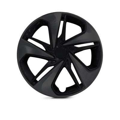 Winjet - Winjet CHB-5103-BP-16 16" Wheel Cover Hubcaps 4PC Black Matte for Honda Civic