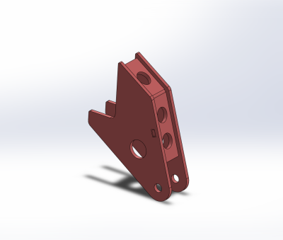 RPM Steering - RPM Steering RPM-3059 Frame Side Front Track Bar Bracket for 97-06 Jeep TJ/LJ