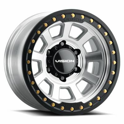 Vision Wheel - Vision Wheel 350 Ojos 17x9 5x5.5 -40mm Machined 350BL7985ACBR-40