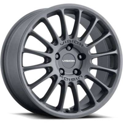 Vision Wheel - Vision Wheel 477 Monaco 17x7 5x110 38mm Satin Black 477-7710SB38