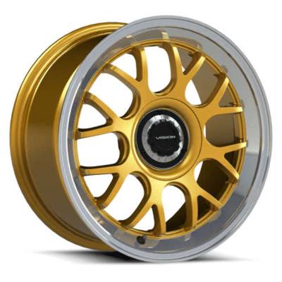Vision Wheel - Vision Wheel 478 Alpine 16x8 5x100/115 38mm Gold/Machined 478-6813GOML38