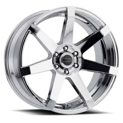 Vision Wheel - Vision Wheel 9042V Sultan 22x9.5 6x5.5 25mm Chrome 9042V22984C25