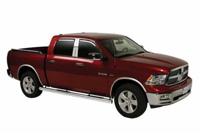 Putco - Putco 402522 Pillar Posts for 09-25 RAM Truck Stainless Steel