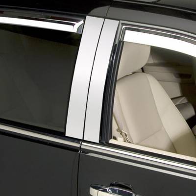 Putco - Putco 402611 Stainless Steel Pillar Posts Trim 07-14 Cadillac Escalade ESV/EXT