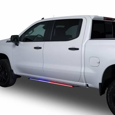 Putco - Putco 901801660 Blade ROCKER STROBE KITS Red & Blue w/White OVERRIDE